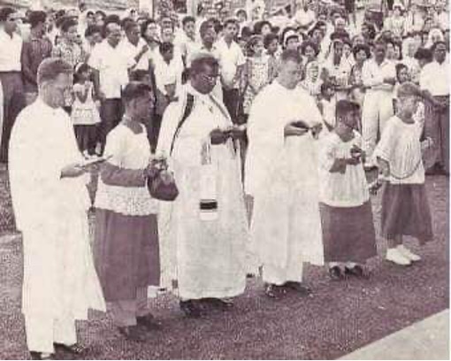 The blessing of St Francis Xavier Church, Petaling Jaya